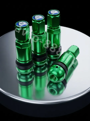 Вентиль для бескамерных шин 4шт. зелёный фото 5