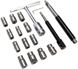 Набор приспособлений для чистки посадочных мест форсунок фото 2