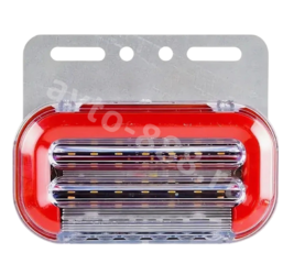 ST-6002 59LED 24V (4шт) красный Фонари габаритные фото 3