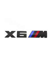 Надпись X6///M 160*30mm BL-030A фото 2