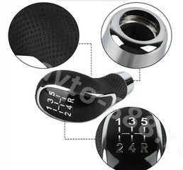 Ручка КПП перфорация чёрная+цифры фото 5