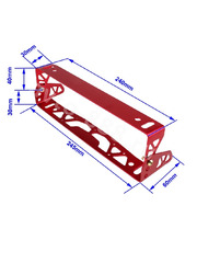 Держатель рамки номера SPARCO красный фото 2