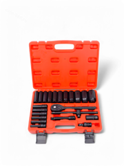 Набор ударных головок 1/2 (23 предмета) длинный фото 1
