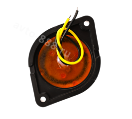 Фонари габаритные жёлтые XY-4004-3 12V/24V (2шт) фото 4