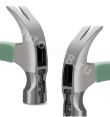 Молоток-гвоздодер TUOSE 0,25 кг фото 3