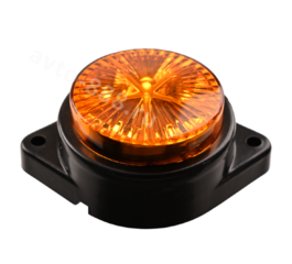 Фонари габаритные жёлтые XY-4004-3 12V/24V (2шт) фото 5