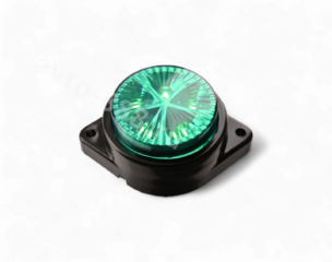 Фонари габаритные зелёные XY-4004-1  12V/24V (2шт) фото 4