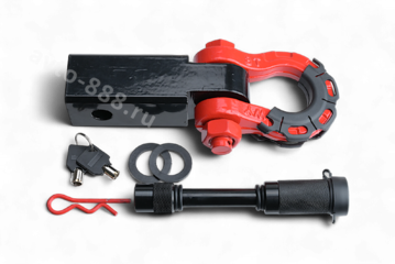 Фаркоп автомобильный квадратный с креплением фото 3