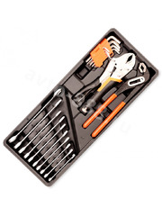 Набор торцевых головок с принадлежностями в чемодане 85 предметов SRUNV фото 3