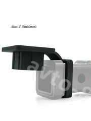 Резиновая заглушка с держателем для "американского" фаркопа, 50х50 мм фото 3