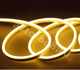 Светодиодная лента 5м Т2835  12V тёплый белый фото 1