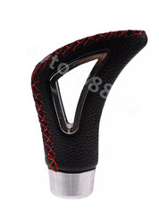 Ручка КПП чёрная с дыркой YG-2339 фото 1