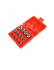 Набор головок звездочек Е-профиль TORX 14 предметов фото 3