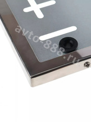 Рамка номера квадратная хром 29,5*17,7см 8388 фото 4