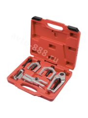 Съёмник шаровых опор и рулевых наконечников, 6 предметов фото 1