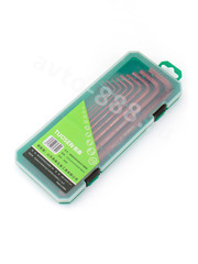 Набор ключей шестигранных с круглой головкой, кейс (9шт) 18504 фото 2