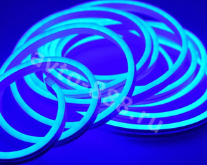 Светодиодная лента 5м Т2835 12V синий фото 3