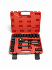 Набор ударных головок 1/2 (23 предмета) короткий фото 2
