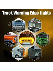 Фонари габаритные  59LED 24V (4шт) жёлтый фото 10