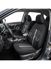 Чехлы COVER автомобильные универсальные чёрные 2001 фото 2