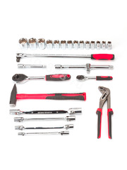 Набор инструментов SRUNV в кейсе 92 предмета черный фото 3