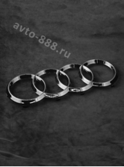 Эмблема AUDI 316*111*20 (передняя Q7) AE-005F фото 1
