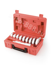 Набор для запрессовки сайлентблоков, сальников, подшипников 10 предметов фото 1