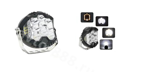 Дневные ходовые огни DRL-004-7  12V/24V (1шт) фото 2