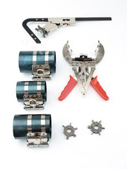 Набор для монтажа поршневых колец предметов фото 2