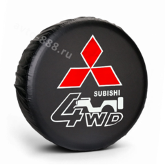 Чехол на запаску MITSUBISHI (265*70*16) фото 1