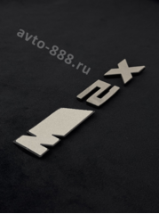 Надпись X5///M 160*30mm BL-030B фото 3