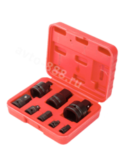 Набор адаптеров для торцевых головок 8 предметов фото 1