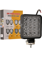 Дневные ходовые огни 2.8-48W-F (тонкий) 12V/24V (1шт) фото 1