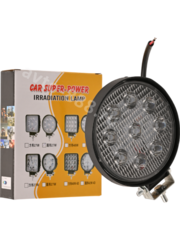 Дневные ходовые огни 2.8-27W-Y (тонкий) 12V/24V (1шт) фото 2