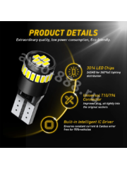 Автомобильная светодиодная лампа EJC T10-3015-24 12V фото 5