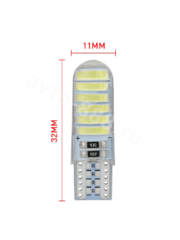 Автомобильная светодиодная лампа EJC T10-7020-12 (12V) фото 4