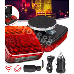 EJC-2143 Задние фонари на прицеп съемный (безпроводной) 10.5*10см фото 3