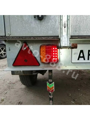 EJC-2143 Задние фонари на прицеп съемный (безпроводной) 10.5*10см фото 6