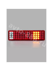 Задние габаритные огни для грузовиков STP-10 24V 47*13.5см (2шт) фото 5