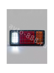 Задние габаритные огни для грузовиков  24V решетка (2шт) фото 4