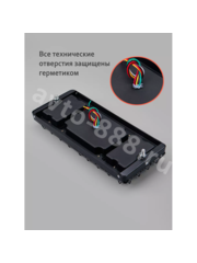 Задние габаритные огни для грузовиков  24V решетка (2шт) фото 2