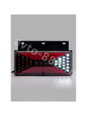 Задние габаритные огни для грузовиков STP-8-1 24V 33*20см (2шт) фото 6