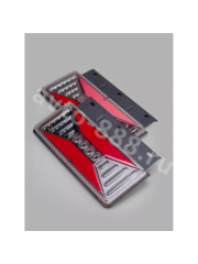 Задние габаритные огни для грузовиков STP-8-1 24V 33*20см (2шт) фото 7