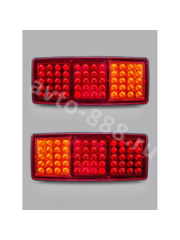 Задние габаритные огни для грузовиков STP-04  24V 34*14см (2шт) фото 8