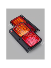 STP-12  24V 34.5*20см (2шт) Фонарь задний грузовой с решеткой фото 2