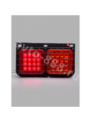 STP-12  24V 34.5*20см (2шт) Фонарь задний грузовой с решеткой фото 3