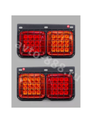 STP-12  24V 34.5*20см (2шт) Фонарь задний грузовой с решеткой фото 8