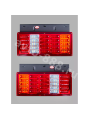 Задние габаритные огни для грузовиков STP-06 24V 33*18.5см (2шт) фото 9