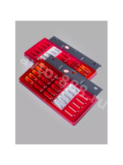 Задние габаритные огни для грузовиков STP-06 24V 33*18.5см (2шт) фото 8