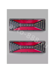 STP-8-2 24V 46.5*13см (2шт) Задние габаритные огни для грузовиков фото 3